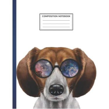 Imagem de Composition Notebook : Kawaii Dog Journal Wide-Ruled For kids, teens, adults, students journaling, drawing For College, University, teacher, girls boys 8.5x11 inches, 110 Pages KDO-A601