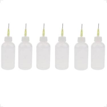 Imagem de Kit Dispenser Para Fluxo Liquido Frasco 50ml Ponta Cega Limpeza de Cel