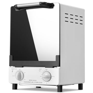 Imagem de Soiiw 12L 110V Esterilizador De Alta Temperatura Esterilizador De Calor Seco Ferramenta De Metal Ferramenta De Unha Esterilizador De Salão De Arte Ferramenta Portátil Manicure Duas Camadas