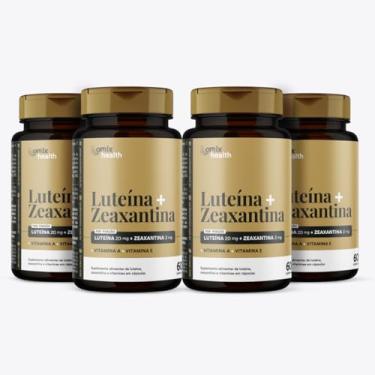Imagem de Kit 4x - Luteína + Zeaxantina - 60 cápsulas - Omix