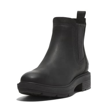 Imagem de Timberland Bota feminina Brimfield Mid Fashion, Grão integral preto, 8.5