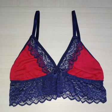 Imagem de Sutiã Top Sem Bojo SEM Aro Feminino Clamar em Romantic e Renda - 4202,