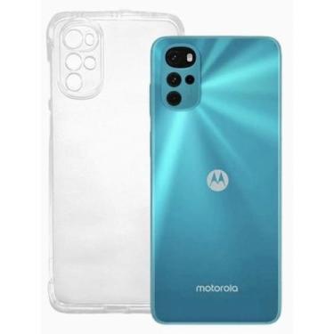 Imagem de Capa capinha transparente silicone linha G Motorola ANTE QUEDA MOTO G5