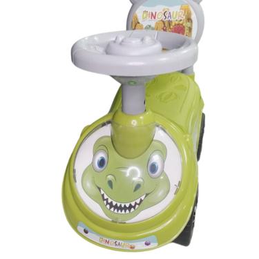 Imagem de Carrinho Infantil Quadriciclo Andador Bebê Dinossauro C / Som - hk Brinquedos