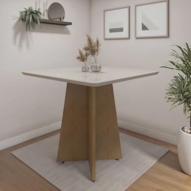 Imagem de Mesa de Jantar 4 Lugares 90x90cm Jade