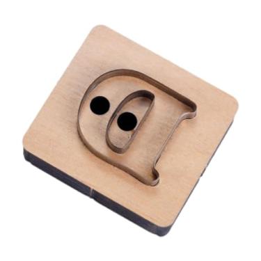 Imagem de shamjina Estêncil de Corte em Formato de Letras para Criar Pingentes Personalizados, D