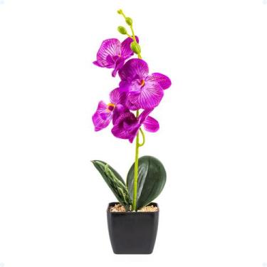 Imagem de Arranjo Floral Orquídeas Decorativas Presente Dia Das Mães - Tex Web, 