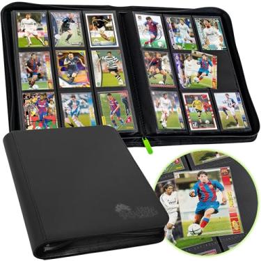 Imagem de Trading Card Binder for Cards, 9 Pocket Pokemon Card Binder, 504 Side Loading Sports Card Binder, Card Collection Binder, Yugioh Card Binder, MTG Binder, TCG Binder, Card Book Holder for Trading Cards