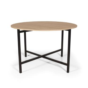 Imagem de Mesa De Jantar 4 Lugares Redonda Dobrável Prática Jade - Straub Web