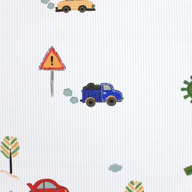 Imagem de Papel De Parede All Kids Carrinhos H2912902 Rolo 10m X 0,53m