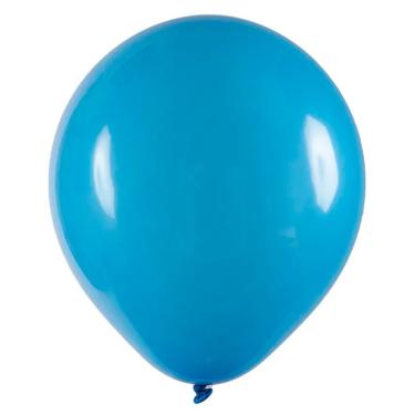 Imagem de Balão De Látex Azul Celeste - 7 Polegadas - 50 Unidades