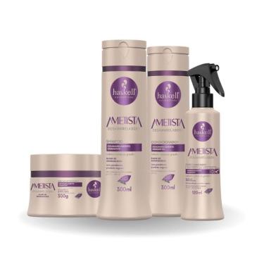 Imagem de Kit Desamareladora Ametista Haskell 300ml