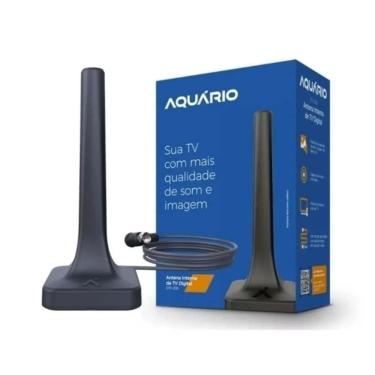 Imagem de Antena Interna Dtv-200 C/cabo 2,5m 4k Aquario