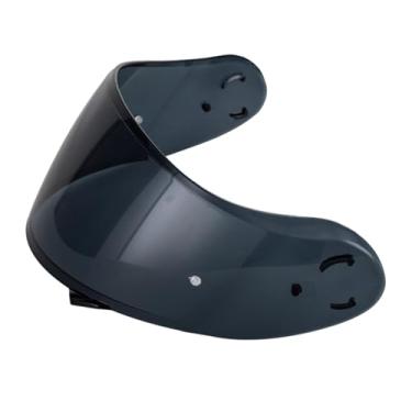 Imagem de Visor de Capacete Substituição para Shoei CNS-3 Neotec ⅱ Série Full Face Helmet Motocicleta Capacete Acessórios para Motocicletas Lens de Lente (Cinza escuro)