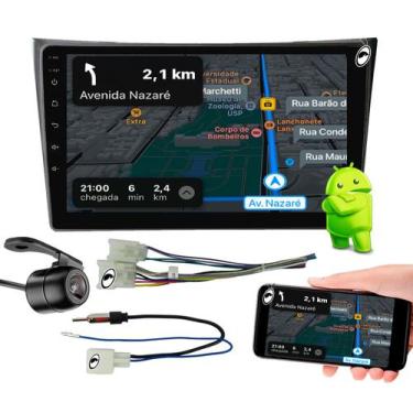 Imagem de Multimidia 9" Android Corolla 2009 a 2014 AndroidAuto CarPlay + Câmera