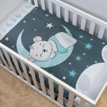 Imagem de Edredom de Berço Avulso Americano Infantil Estampado Cobertor Bebês Me