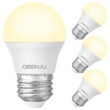 Imagem de DEGNJU Lâmpada Led Para Geladeira, Equivalente A 40 W, 120 V, Geladeira 2700 K, Branco Suave, Eletrodoméstico A15, 5,5 W Freezer, 650 Lm, Base Padrão E26, Não Regulável, Pacote Com 4