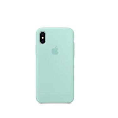 Imagem de Capa Case Silicone Capinha X Xr Xs Max Várias Cores, Verde Água, iPhon