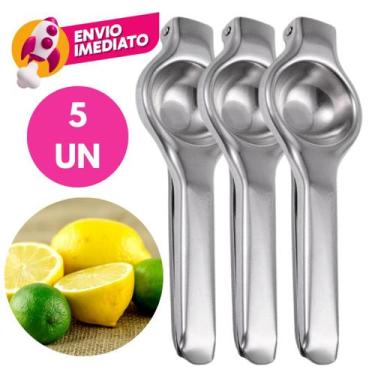 Imagem de Espremedor Amassador Manual De Limão Frutas Inox Reforçado Bar Drink B