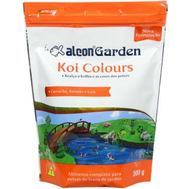 Imagem de Alcon garden koi colours 300g ração para peixes