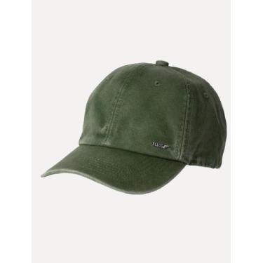 Imagem de Boné Ellus Masculino Metal Tag Logo Verde Floresta, UN