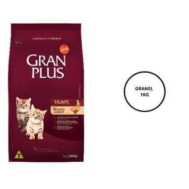 Imagem de Ração GranPlus Para Gatos Filhotes Sabor Frango e Arroz 1kg (A GRANEL)