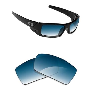 Imagem de Lentes de substituição polarizadas Alphax para Oakley Gascan – Várias opções, Blue Gradient Polarized, One Size