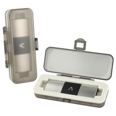 Imagem de SavvyBloom Capa Kardia Mobile apenas para monitor cardíaco KardiaMobile 6L ECG, capa KardiaMobile 6L com almofada de silicone para viagens e portátil, protege Kardia (somente case) preto transparente