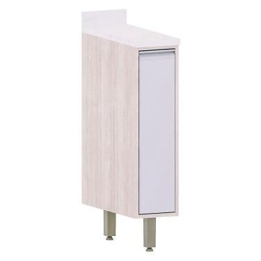 Imagem de Balcão para Cozinha Modulada 20 cm 1 Porta Atenas
