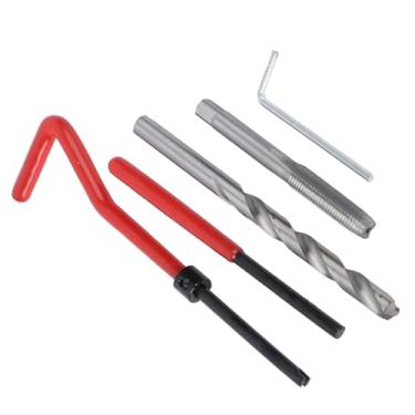 Imagem de Karlak Inserção Prática de Reparo de Roscas M7 Com Caixa de Plástico Transparente para Processamento de Máquinas, Adequado para Materiais de Aço Geral e Ligas Não Ferrosas, Adequadas