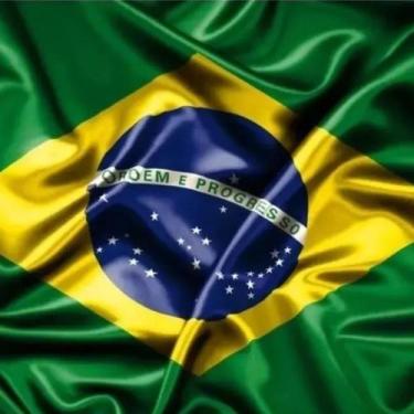 Imagem de Kit 100 Bandeira Do Brasil - 1,50x0,90mt! Atacado! - Max Bandeiras