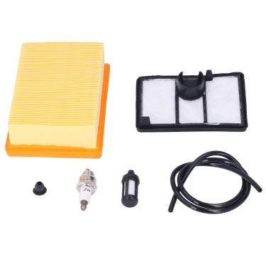 Imagem de Componentes do Kit de Filtro de Ar Acessórios de Motosserra para Ts700z Ts800, 4224 141 0300, 4224 140 1801 para Vela de Ignição de Tubo de Combustível