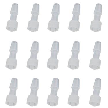 Imagem de KKUANG 15 peças 1/10.2 cm PP conector de mangueira de extremidade de encaixe PP mangueira adaptador de farpa para laboratório bioquímica instrumentos analíticos máquinas de alimentos equipamento de