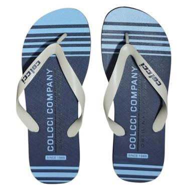 Imagem de Chinelo Masculino Colcci Company (Azul Darkness, BR, Adulto, Faixa Numérico, 43, 44)