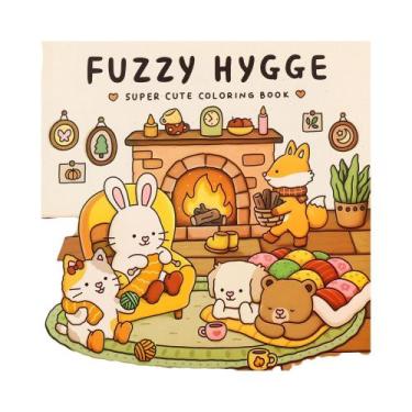 Imagem de Livro De Colorir Para Adultos E Adolescentes Criaturas Fofas E Assusta