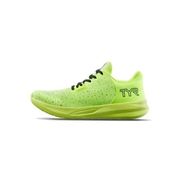Imagem de TYR Tênis de corrida unissex adulto Techknit RNR-1 Trainer, Amarelo, 14.5 Women/13 Men
