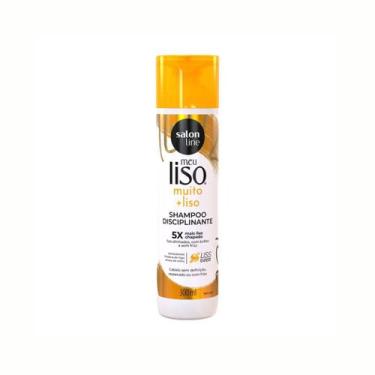 Imagem de Shampoo Meu Liso Muito+liso Amido Milho 300ml Salon Line, 300ml
