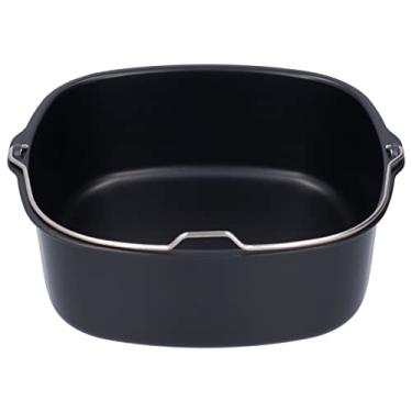Imagem de Luqeeg Frigideira Air Fryer, adequada para HD9925 HD9860 HD9905 01 Tolerante ao Calor Lava-louças para Limpar Frigideira com Material de Ferro de Grau Alimentício Assadeira Profunda para Restaurantes