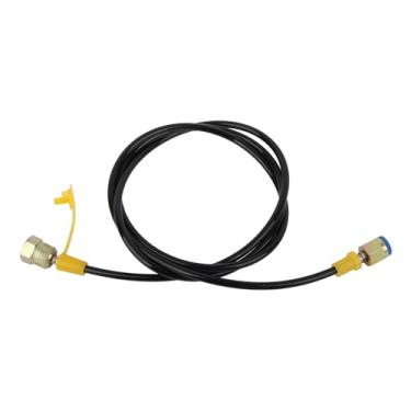 Imagem de Mangueira de teste de pressão hidráulica, kit de teste de mangueira hidráulica: Suporte confiável, tamanho pequeno e leve, medidor feminino 1/4 BSP, especificação DN2 para