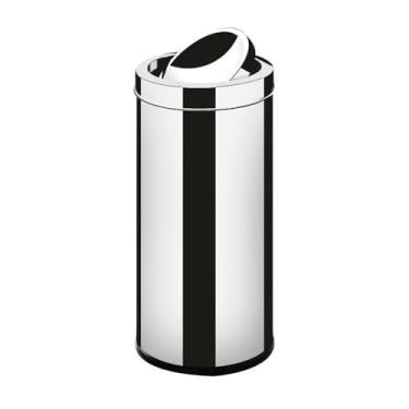 Imagem de Lixeira de Inox com Tampa Basculante 16 Litros Martinazzo, Cromado