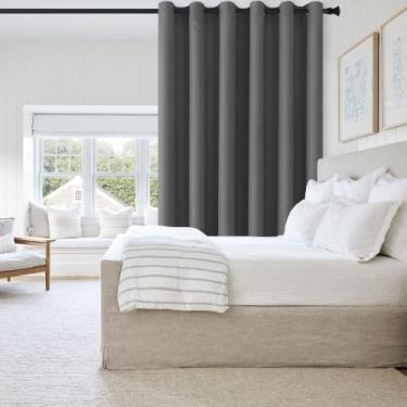 Imagem de Cortina divisória de quarto DWCN Dark Grey Thermal Blackout 250x213cm