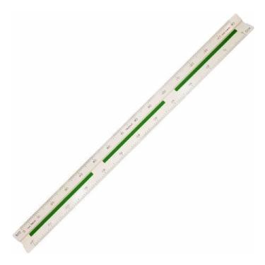 Imagem de Escalimetro Triangular 30cm 7830-2 Trident