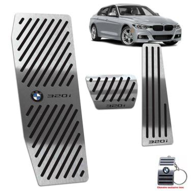 Imagem de Pedaleira Aut + Descanso Bmw 320i M Sport 2015 A 2019 Preto