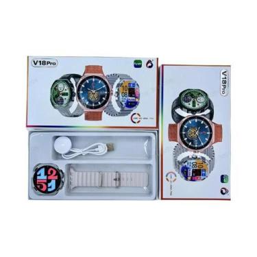 Imagem de Relógio Inteligente Masculino Com Tela AMOLED De 1,5 Polegadas, GPS, M