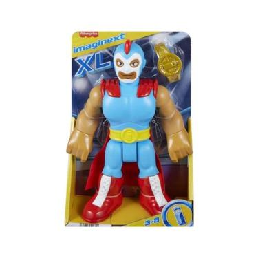 Imagem de Boneco luchador grande imaginext - mattel hlb74/hlb72