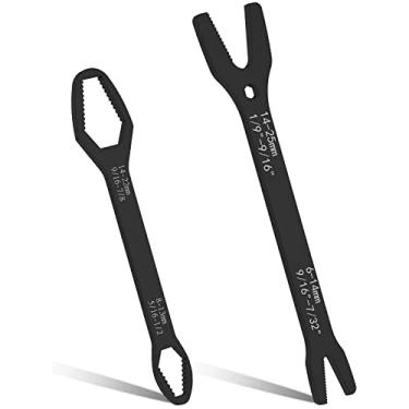 Imagem de DD Chave Torx de cabeça dupla de aço carbono Torx chave ergonômica em forma de X chave de parafuso para economia de mão de obra Ferramenta manual de reparo portátil para carro, bicicleta, motocicleta