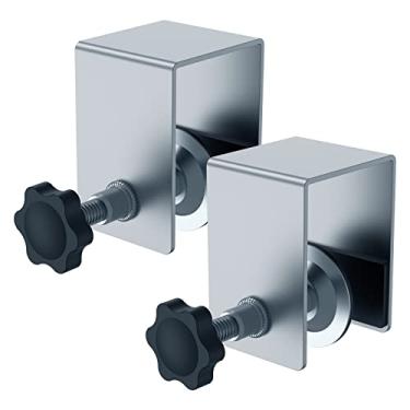 Imagem de [-] 2 peças braçadeira de instalação de gabinete clipe de fixação de gaveta de zinco ajustável hardware gabarito gaveta frontal portátil ferramenta de grampo de marcenaria para armários de carpinteiro