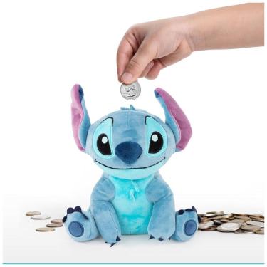 Imagem de Porta Moedas de Pelúcia Lilo Stitch da Disney, Muito Resistente e Divertido para Crianças, Jay Franco, Azul