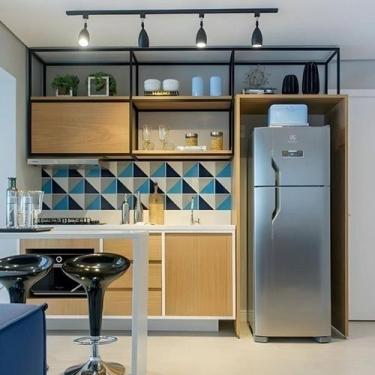 Imagem de Adesivo Vinil Prata Inox Envelopar Geladeira Fogão 3m x 50cm - BG ADES