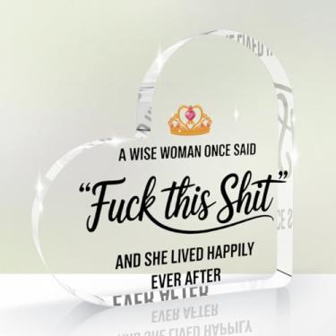 Imagem de Placa decorativa acrílica presentes para homens e mulheres, decorações de mesa para mãe, pai, avó, amigos (Heart1853)